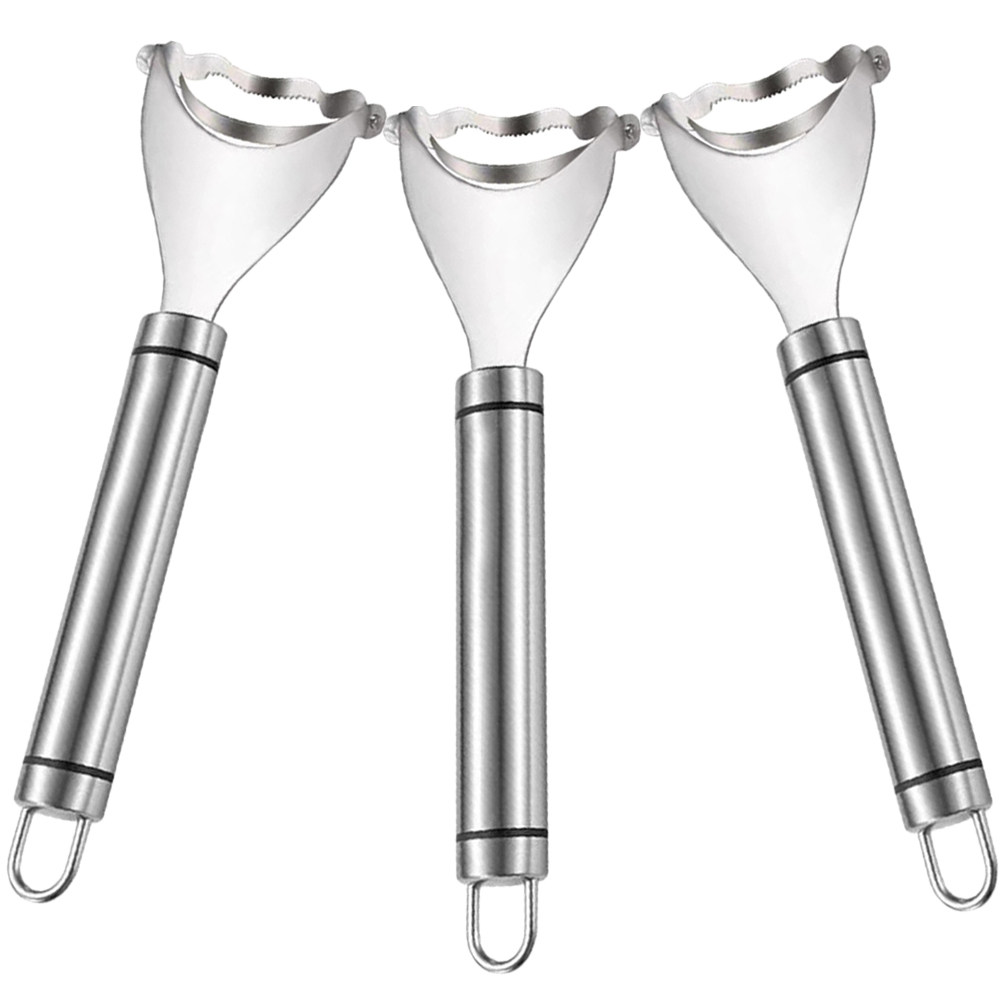 Kitchen Gadgets And Tools - 3Pcs Stainless Steel Corn Peeler Stripper
