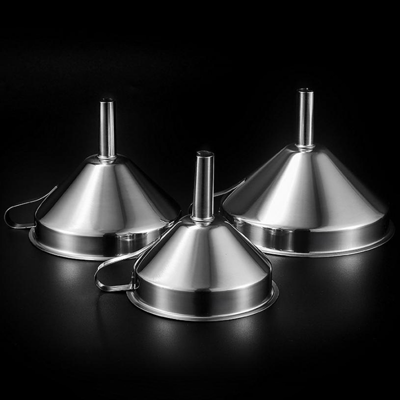 Quality Kitchen Gadgets - 1Pc Metal Funnel For Canning Kitchen
