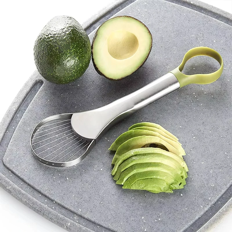 Kitchen Gadgets And Tools - Avocado Slicer 2 In 1 Stainless