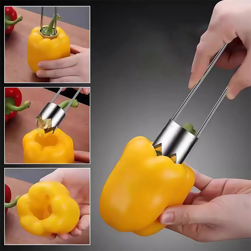 Stainless Steel Fruit Core Rem - مراجعة Kitchen Gadgets And Tools وسعره