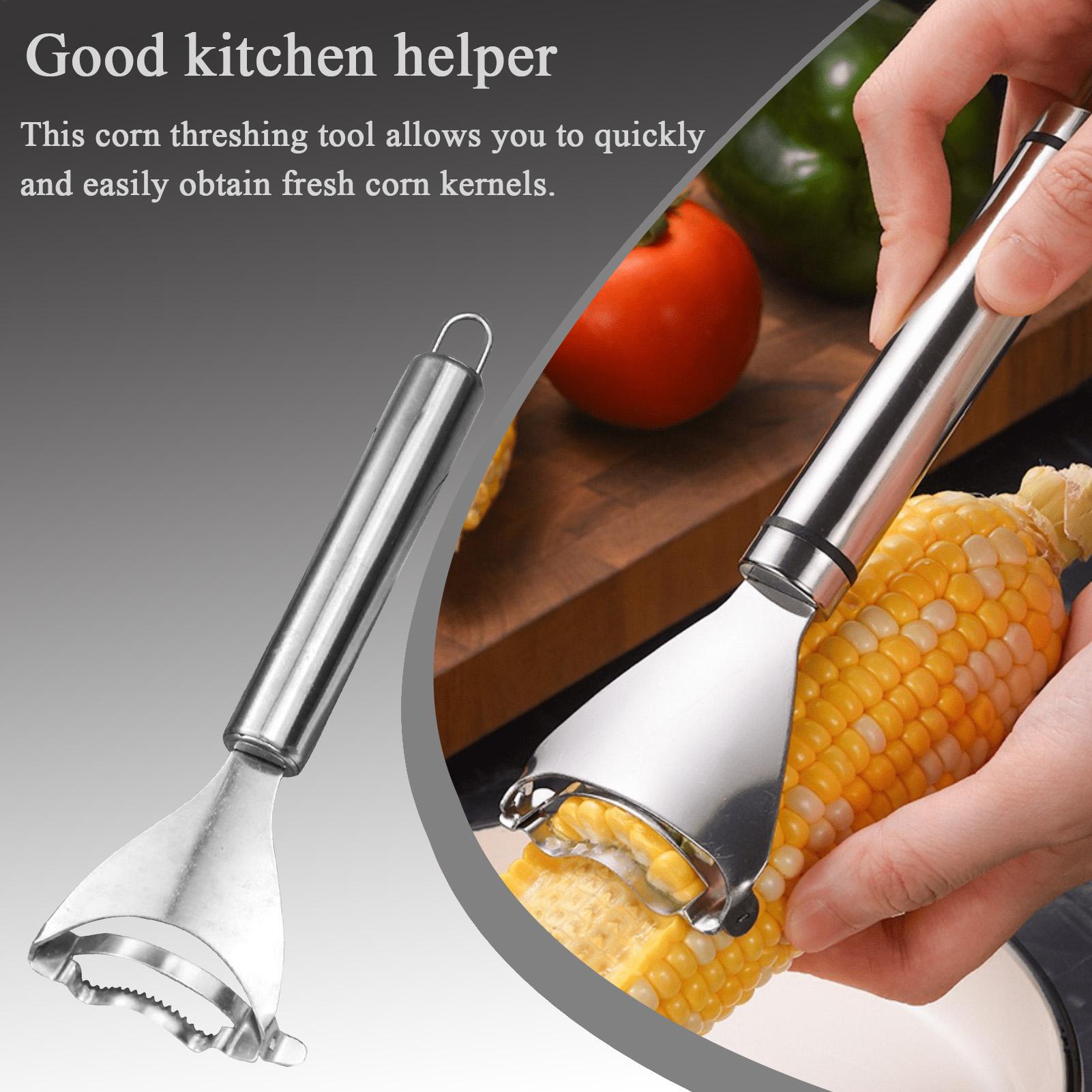 Corn Prep Peeler Corn Stripper - مراجعة Kitchen Gadgets For Chefs وسعره