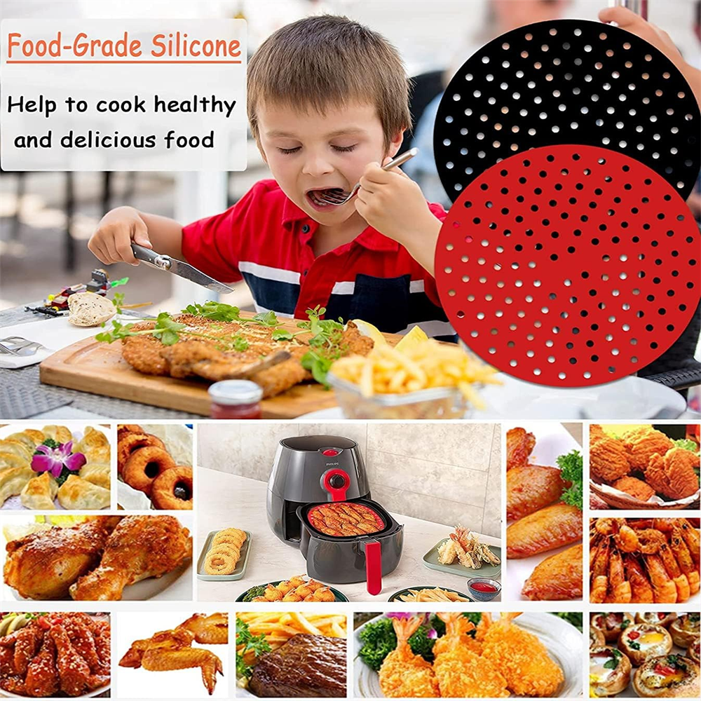 Reusable Air Fryer Pad, Silico - مراجعة Kitchen Gadgets And Tools وسعره
