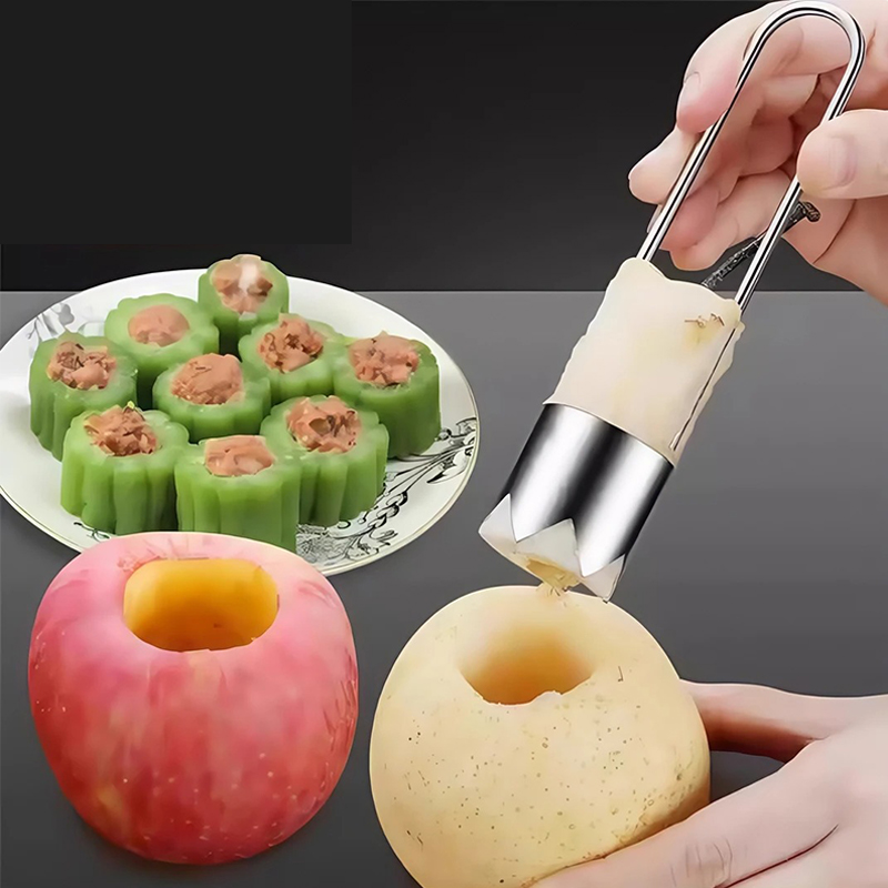 Stainless Steel Fruit Core Rem - مراجعة Kitchen Gadgets And Tools وسعره