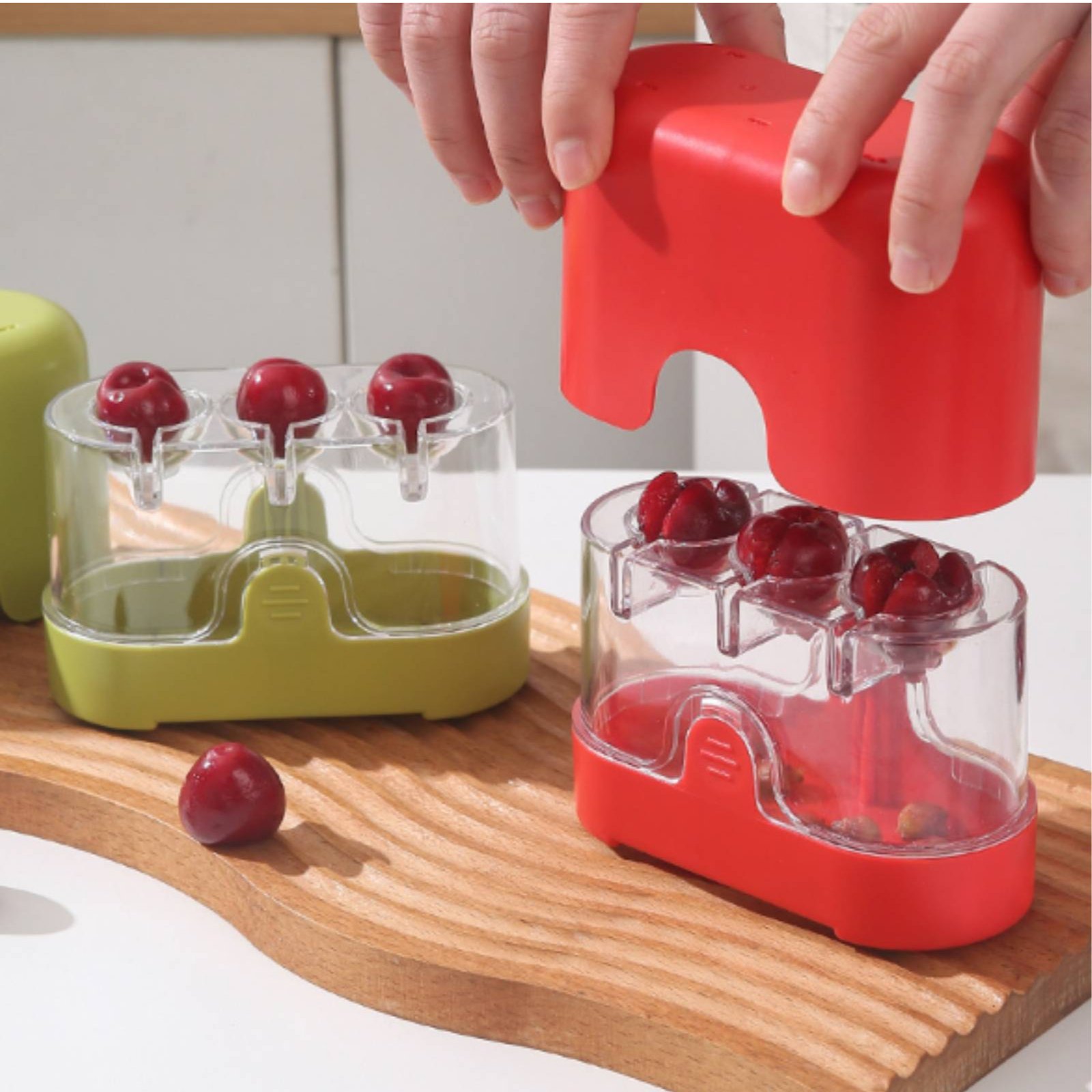 2-in-1 Cherry Pitter and Cutte - مراجعة Kitchen Gadgets And Tools وسعره