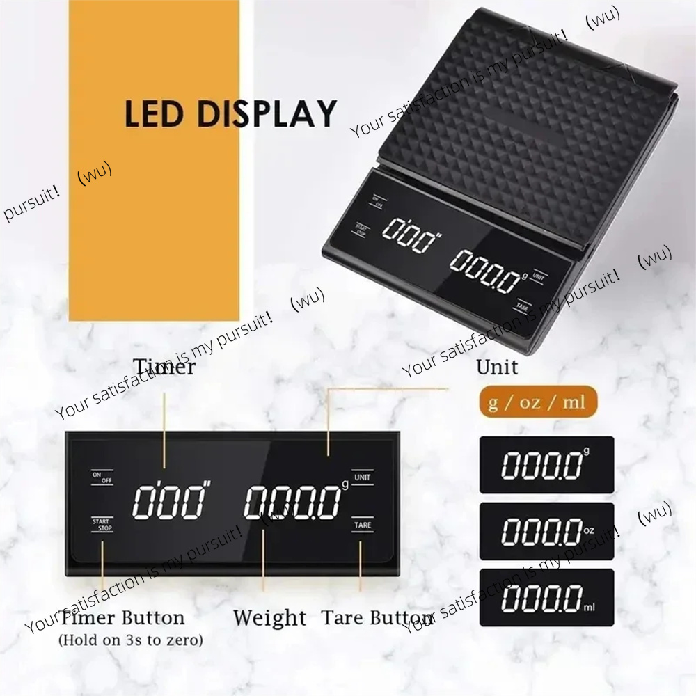 1pc Digital Food Scale with Ti - مراجعة Kitchen Gadgets For Chefs وسعره