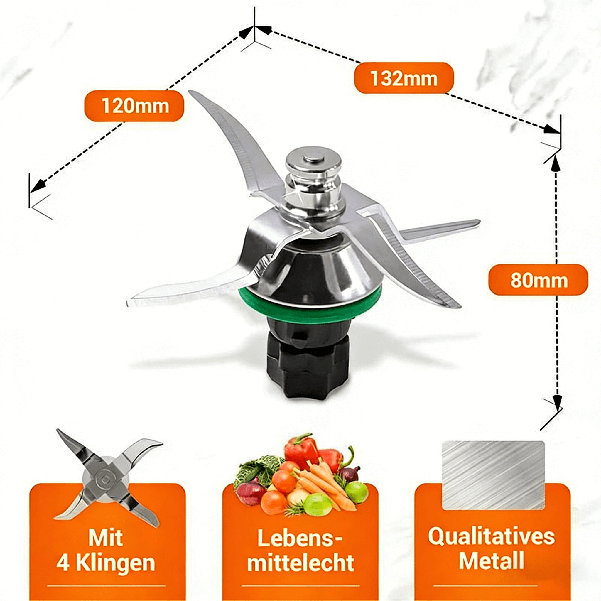 Replacement Blender Blade for  - مراجعة Kitchen Gadgets Thermomix وسعره