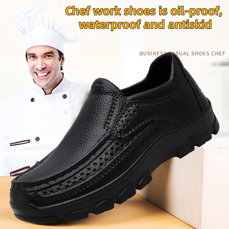 Men's chef shoes waterproof an - مراجعة Kitchen Gadgets For Men وسعره