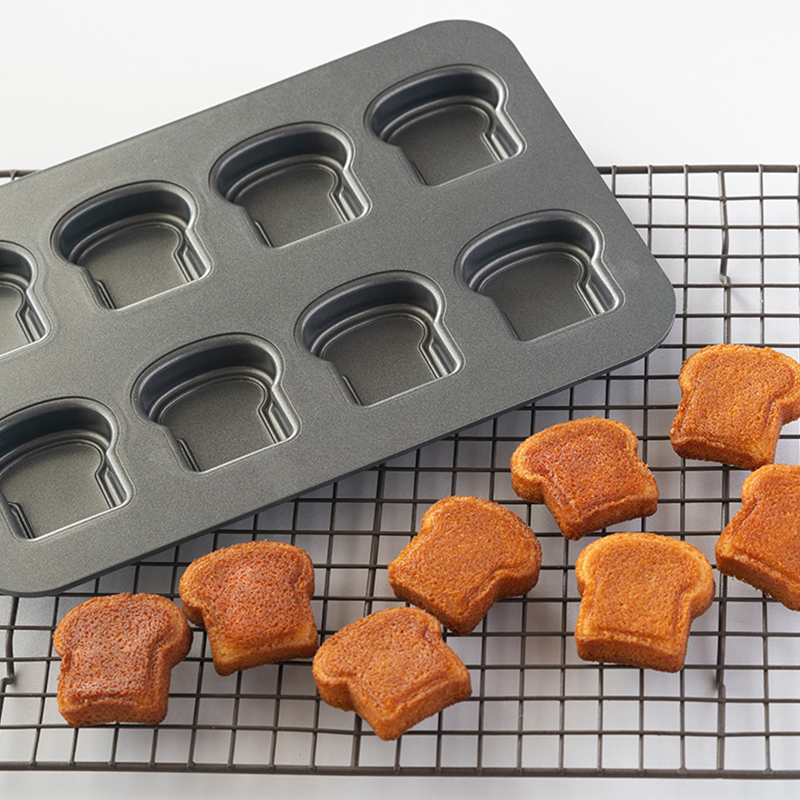8 Cavity Toast Bread Pattern C - مراجعة Kitchen Gadgets And Tools وسعره
