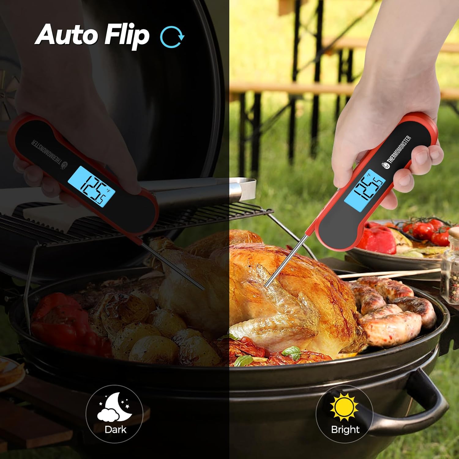 0.5 Sec Instant Read Meat Ther - مراجعة Kitchen Gadgets Gift وسعره