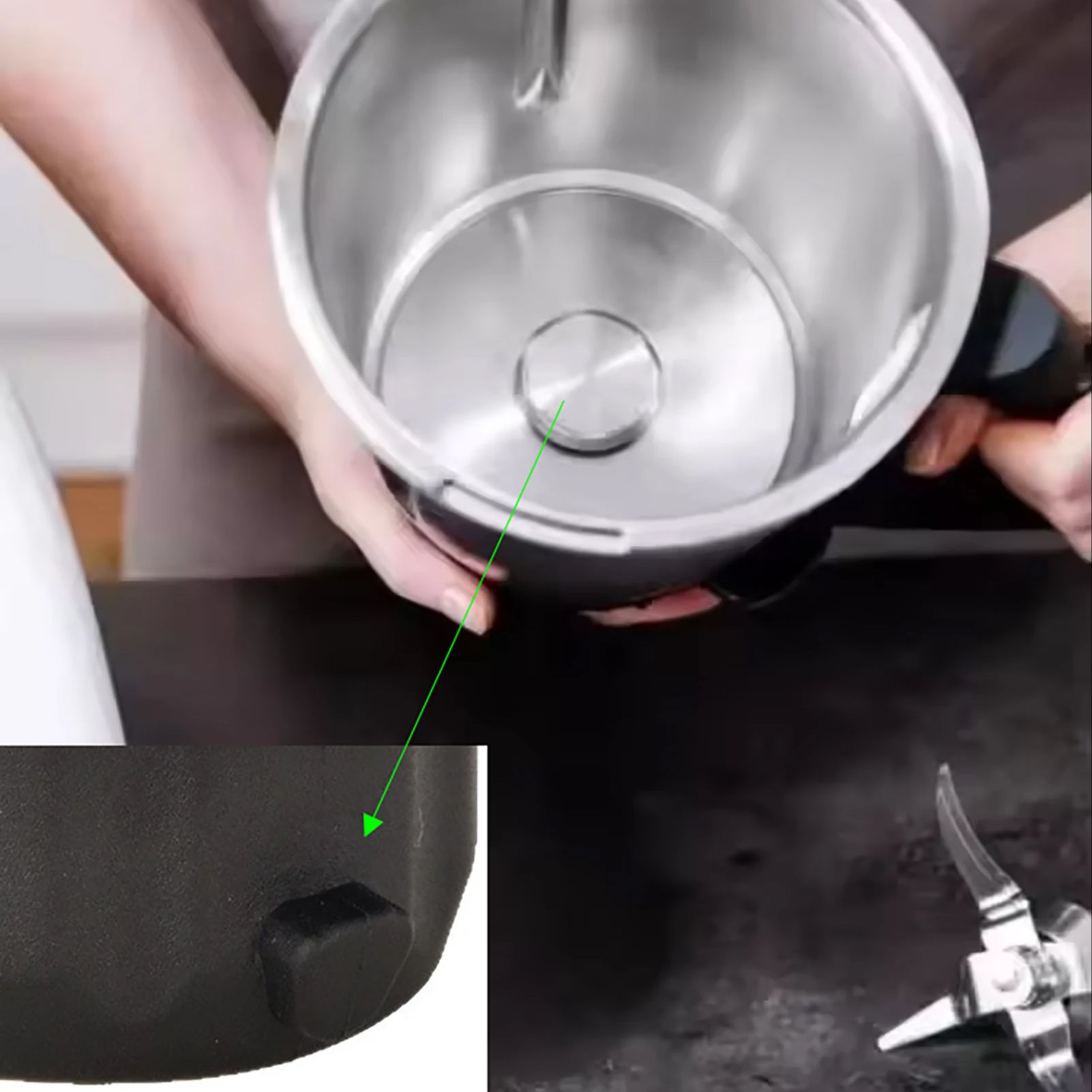 TM7 Mix Bowl Stopper Plug for  - مراجعة Kitchen Gadgets Thermomix وسعره