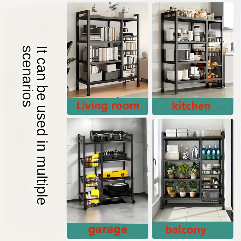 us1pc Movable Storage Rack, Ad - مراجعة Kitchen Gadgets Gift وسعره