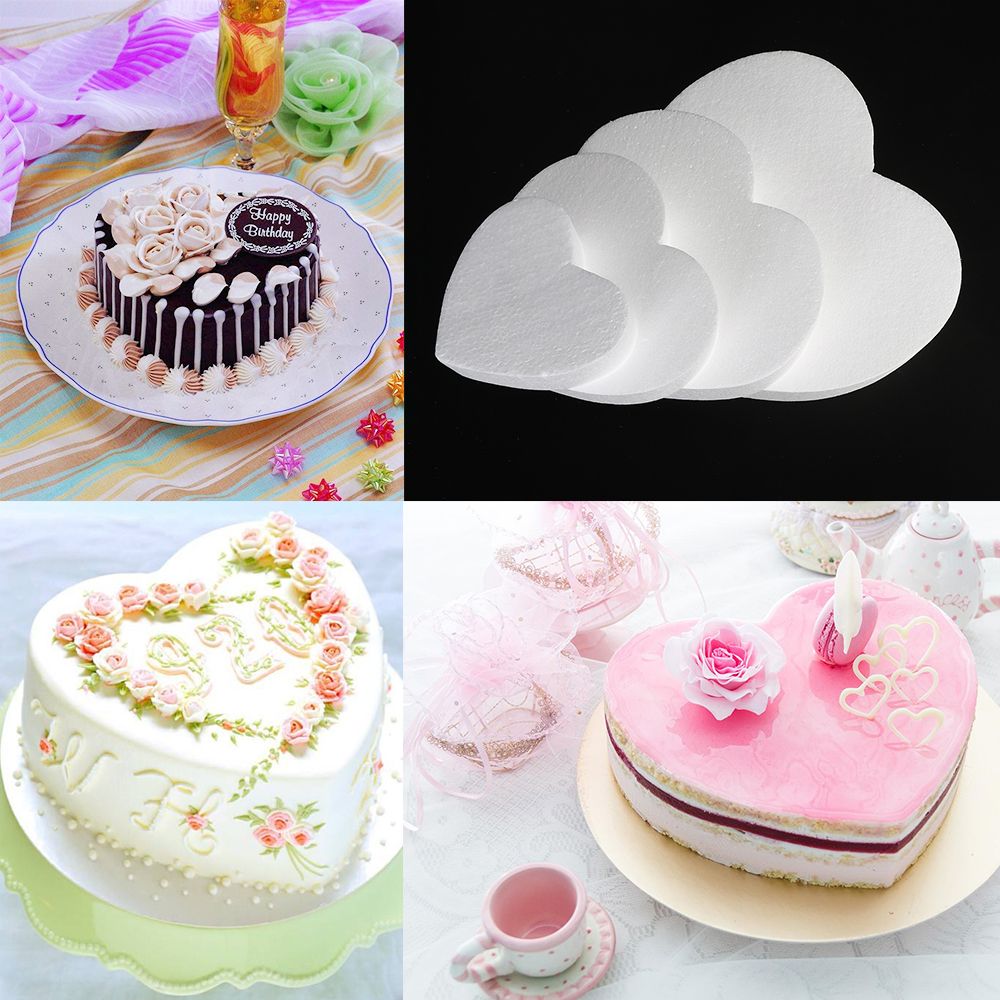 4/6/8/10 inch Heart/Round  Sha - مراجعة Kitchen Gadgets Under $10 وسعره