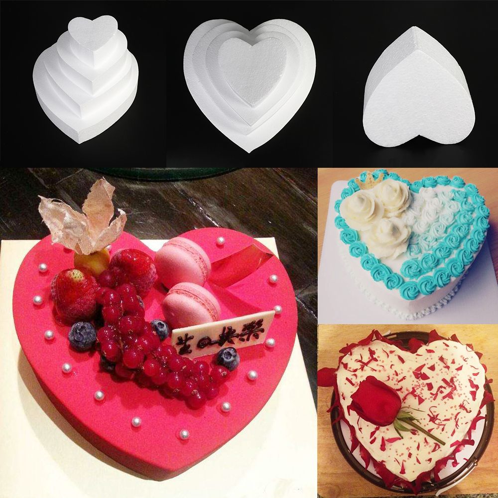 4/6/8/10 inch Heart/Round  Sha - مراجعة Kitchen Gadgets Under $10 وسعره