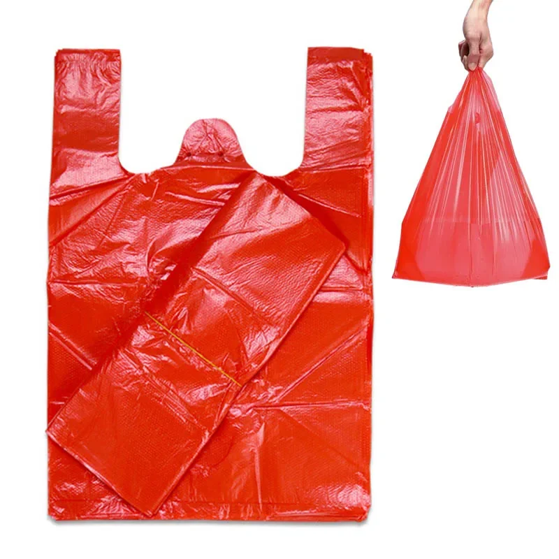 50Pcs/Lot Plastic Bag With Han - مراجعة Kitchen Gadgets Gift وسعره