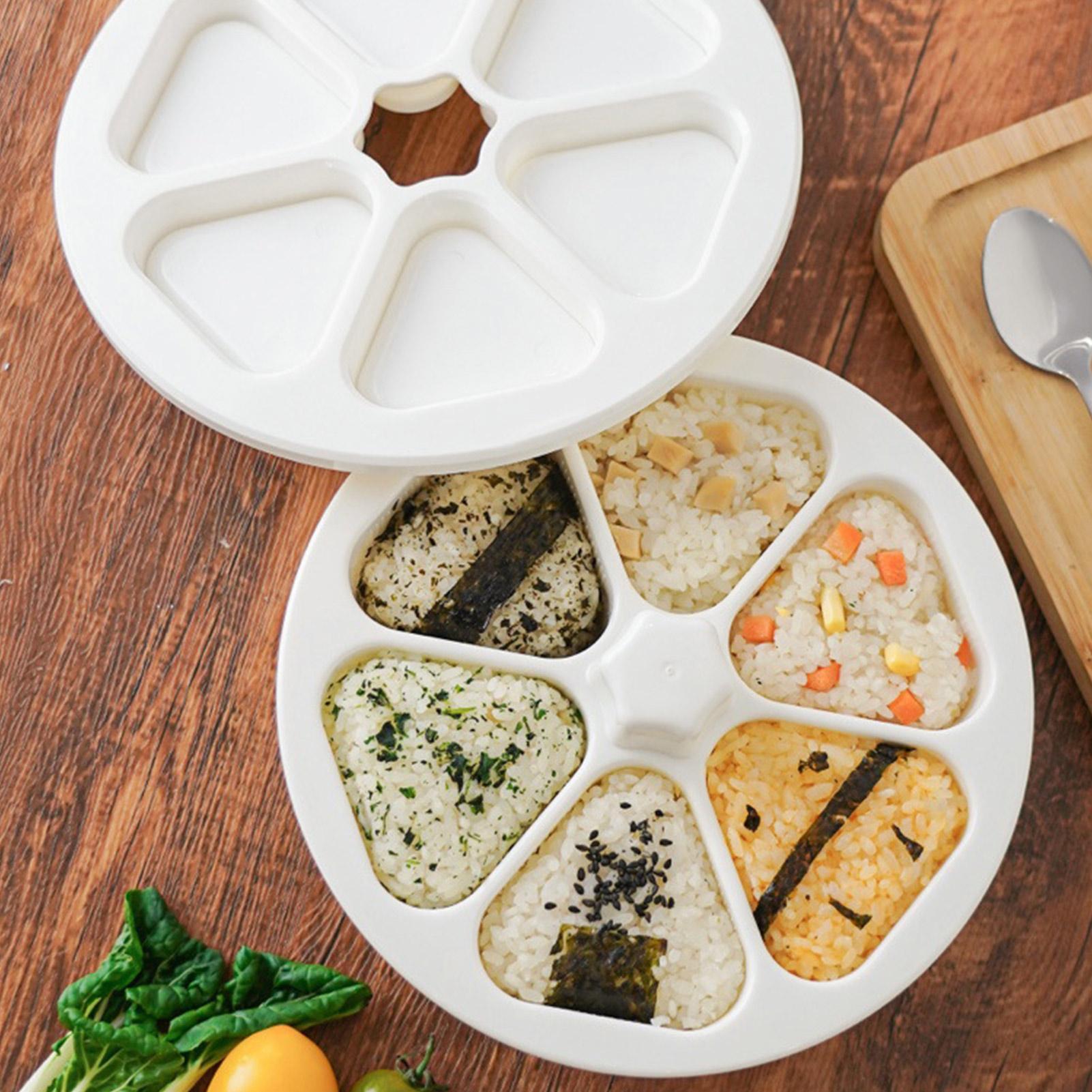 Sushi Maker Box Triangle Sushi - مراجعة Kitchen Gadgets Japanese وسعره