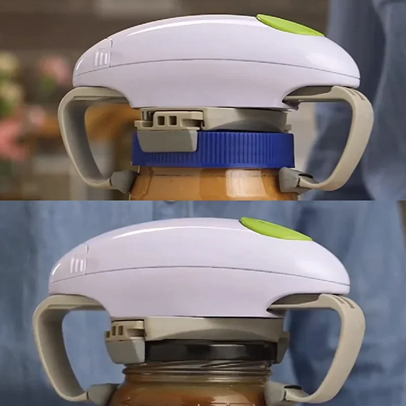 Electric Can Bottle Lid Opener - مراجعة Kitchen Gadgets Jar Openers وسعره