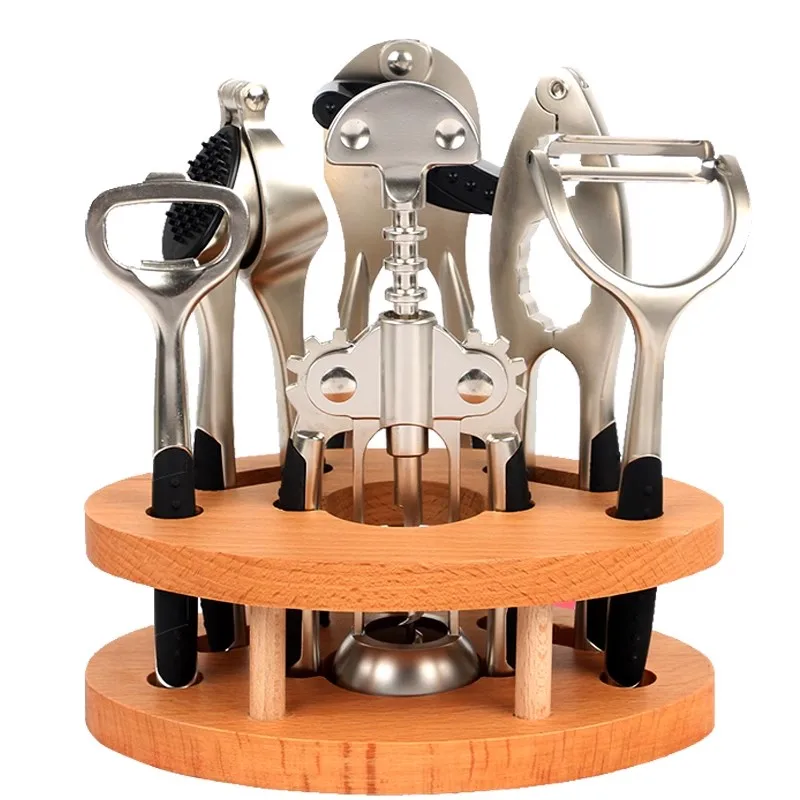7Pcs Zinc Alloy Kitchen Gadget - مراجعة Kitchen Gadgets Jar Openers وسعره