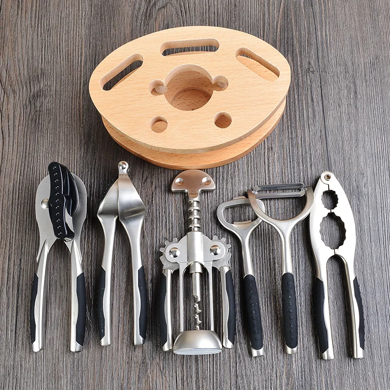 7Pcs Zinc Alloy Kitchen Gadget - مراجعة Kitchen Gadgets Jar Openers وسعره