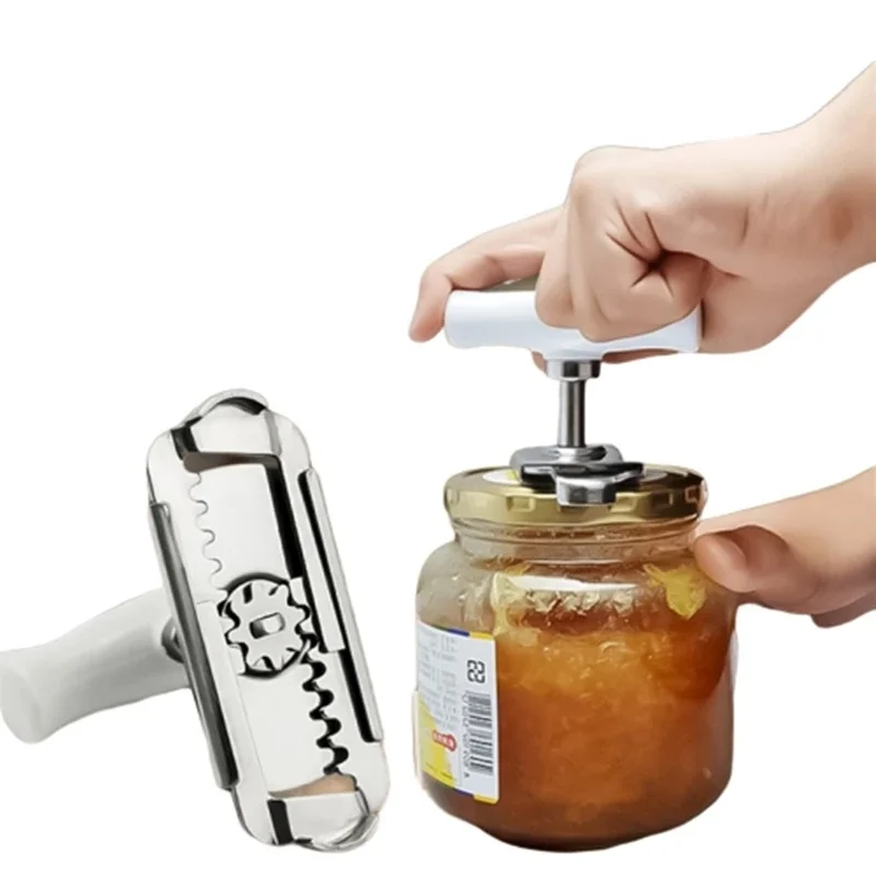 Adjustable Bottle Cap Opener w - مراجعة Kitchen Gadgets Jar Openers وسعره