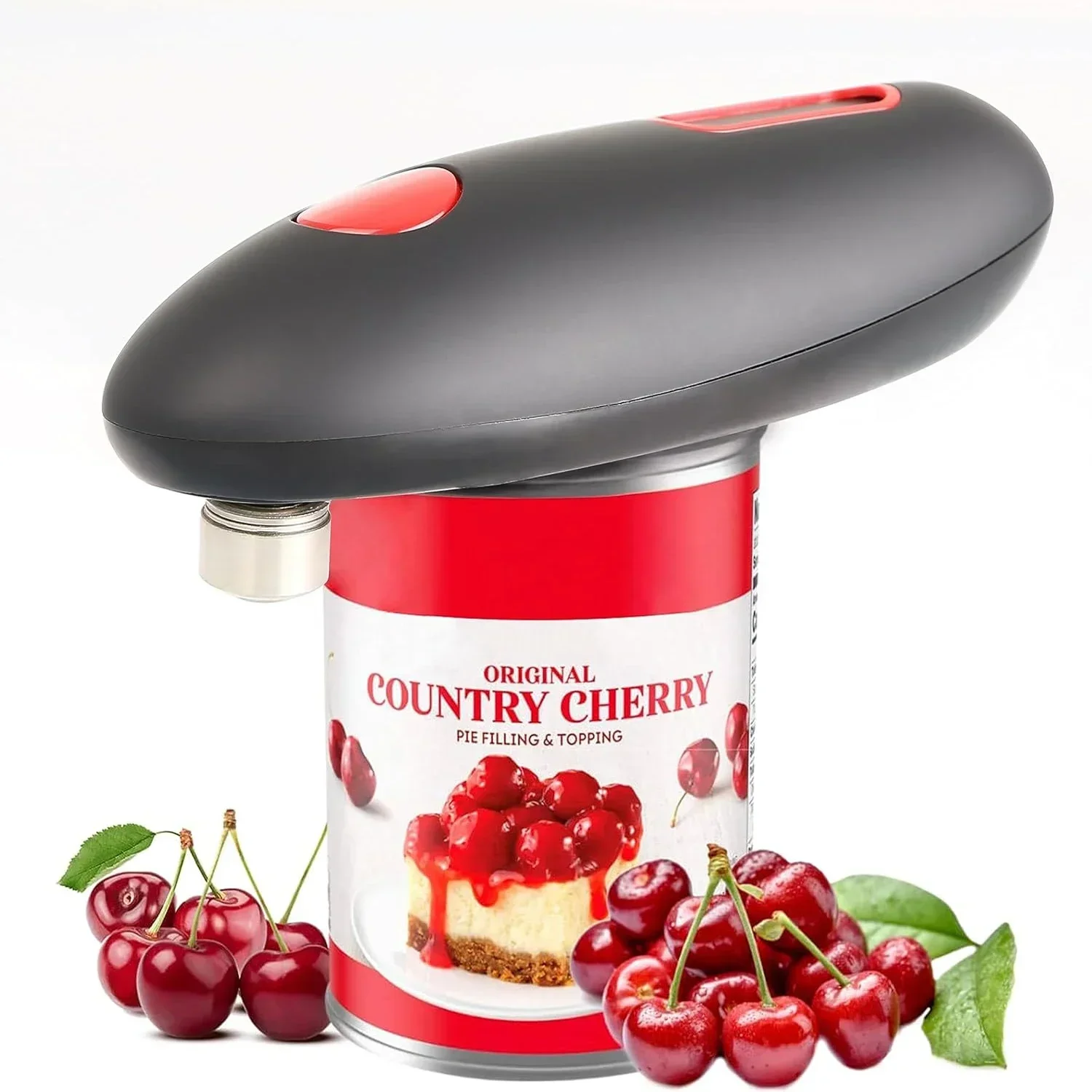 Electric Can Opener One Touch  - مراجعة Kitchen Gadgets Jar Openers وسعره