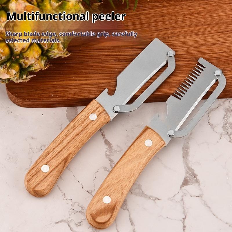3 in 1 Serrated Peeler Knife f - مراجعة Kitchen Gadgets For Chefs وسعره