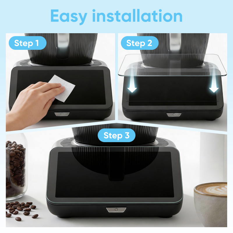 1/2Pcs Pet Film Tempered Glass - مراجعة Kitchen Gadgets Thermomix وسعره