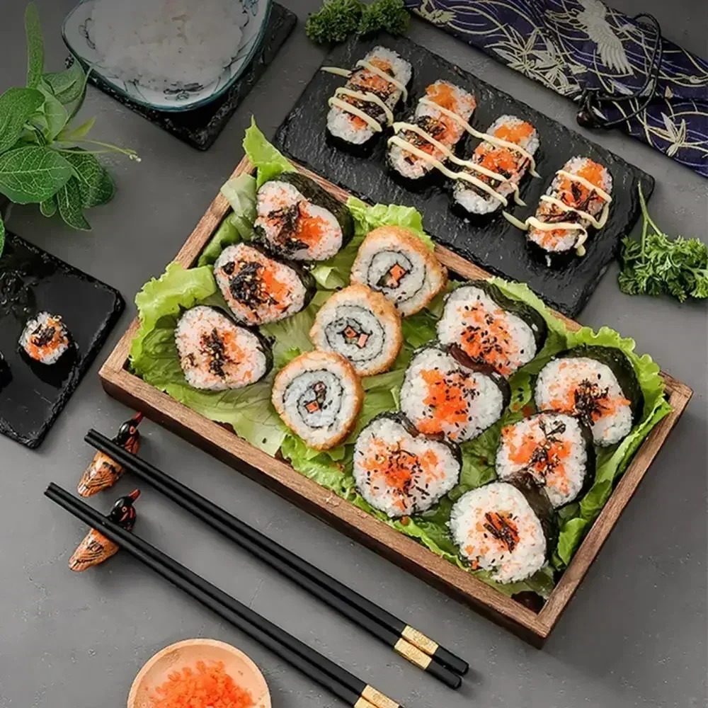 3Pcs/Set Japanese Sushi Maker  - مراجعة Kitchen Gadgets Japanese وسعره