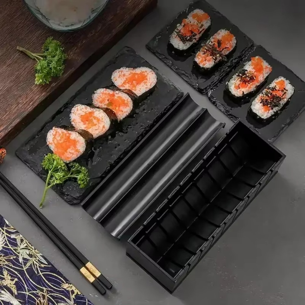 3Pcs/Set Japanese Sushi Maker  - مراجعة Kitchen Gadgets Japanese وسعره