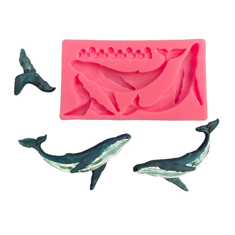 DIY Whale Silicone Mold Ocean  - مراجعة Quality Kitchen Gadgets وسعره