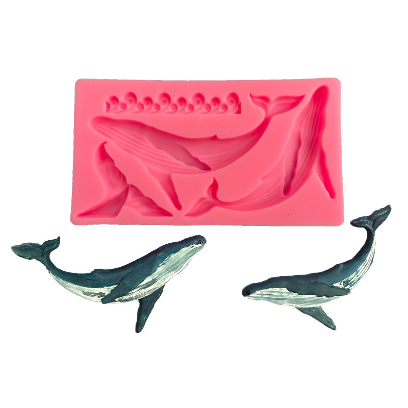 DIY Whale Silicone Mold Ocean  - مراجعة Quality Kitchen Gadgets وسعره