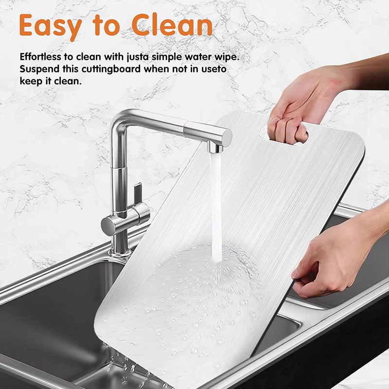 1pc Stainless Steel Cutting Bo - مراجعة Kitchen Gadgets Gift وسعره