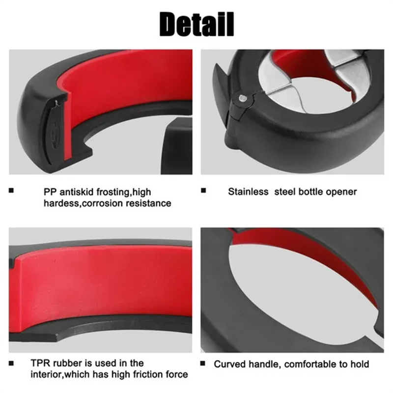 6 In 1 Bottle Opener Multifunc - مراجعة Kitchen Gadgets Jar Openers وسعره