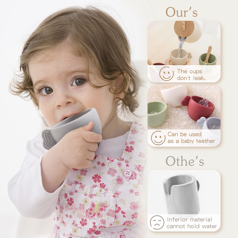 1Set Children Montessori Toy T - مراجعة Kitchen Gadgets Gift وسعره