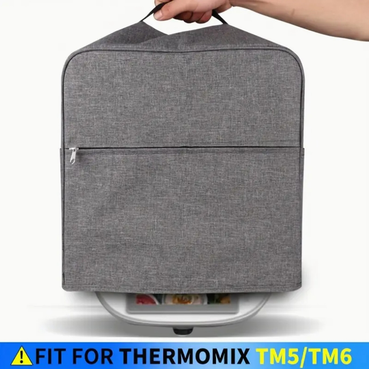 Grey Oxford cloth Thermomix TM - مراجعة Kitchen Gadgets Thermomix وسعره