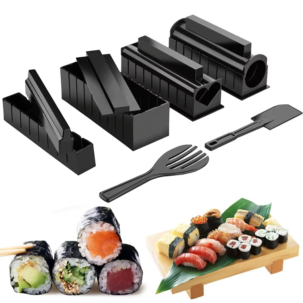 3/10pcs Set Japanese Sushi Mak - مراجعة Kitchen Gadgets Japanese وسعره