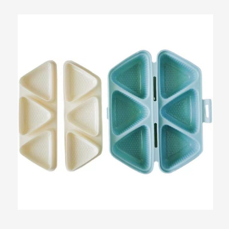 6 Grid Triangle Sushi Mold Ric - مراجعة Kitchen Gadgets Japanese وسعره