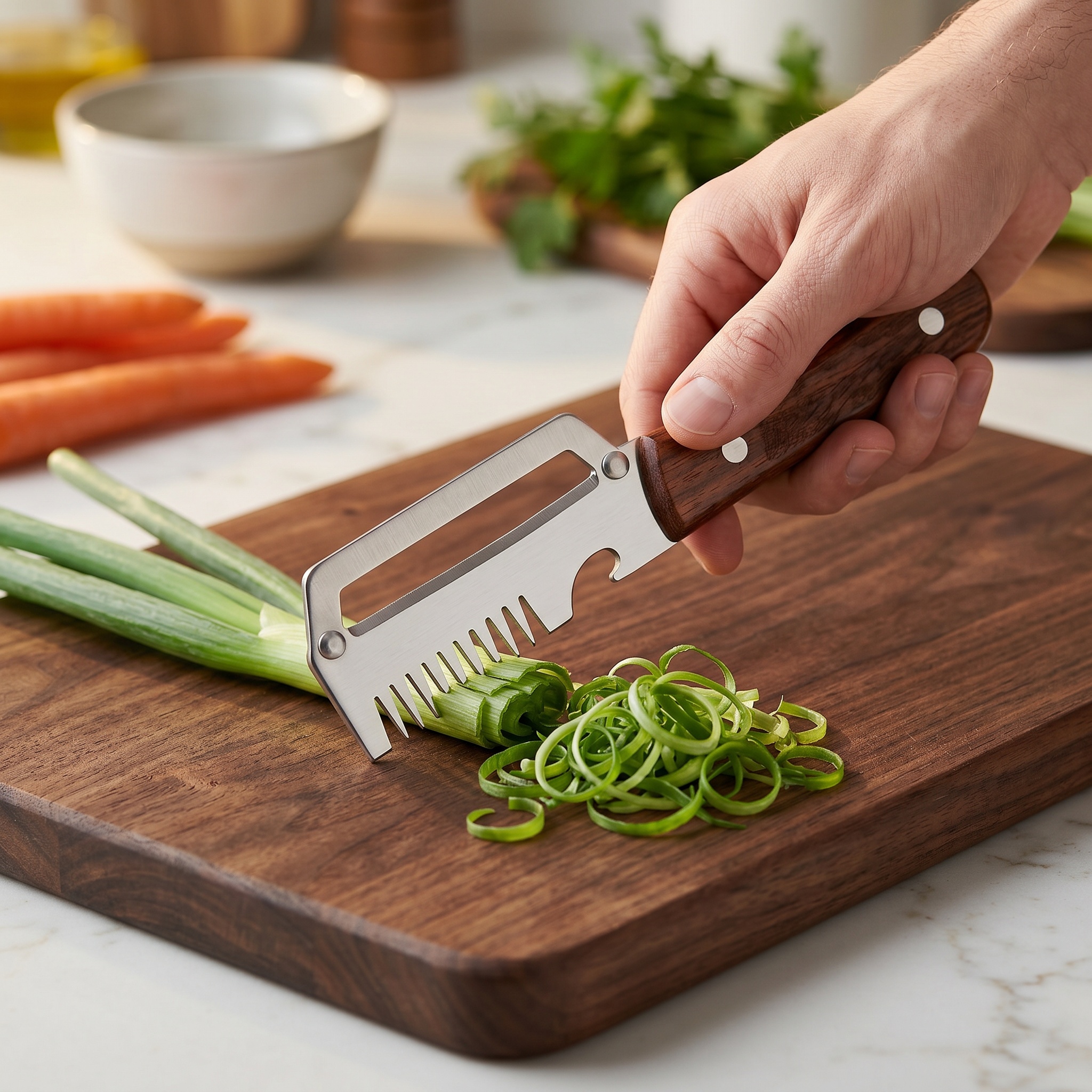 Stainless Steel 4-in-1 Vegetab - مراجعة Kitchen Gadgets For Chefs وسعره