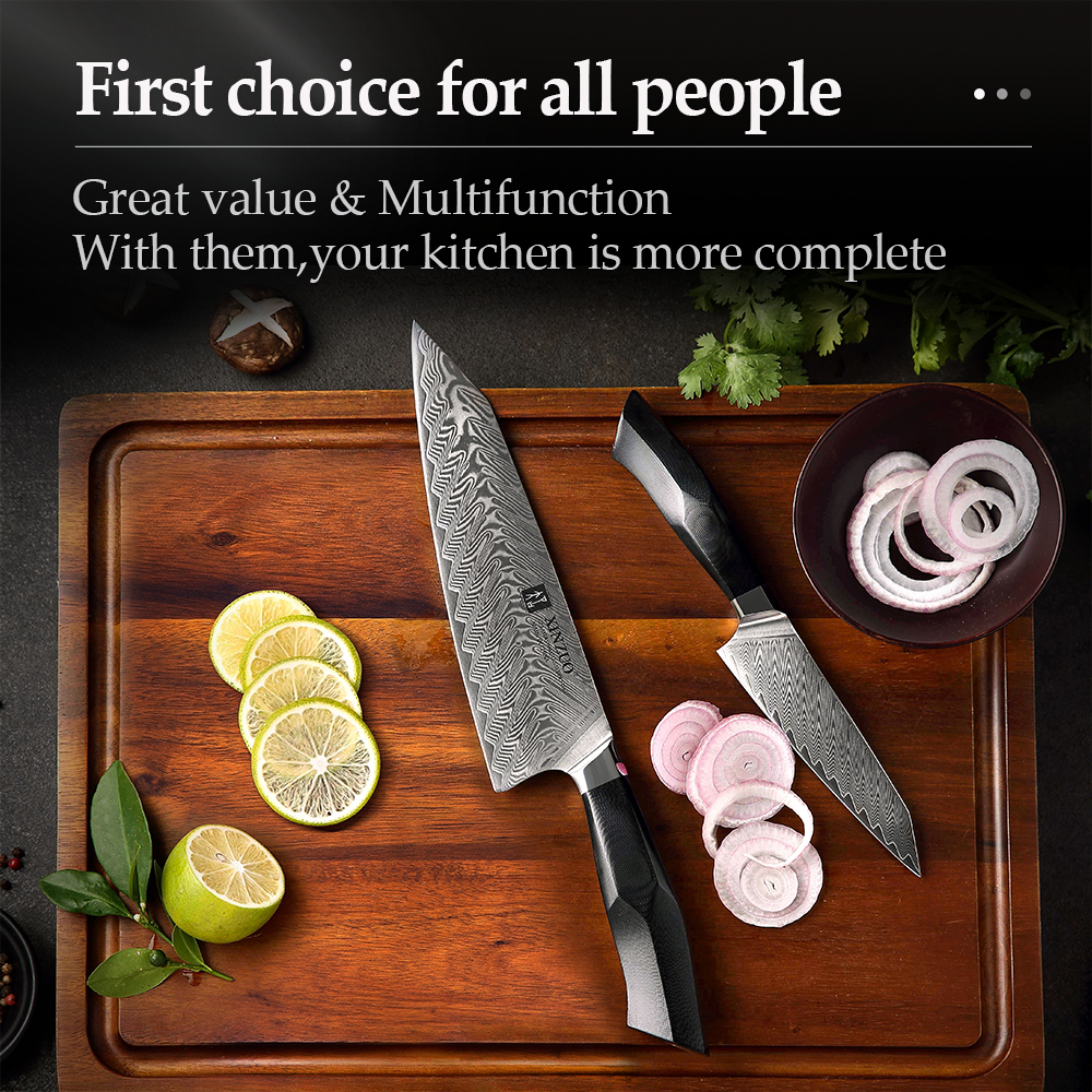 XINZUO 2PCS Kitchen Knives Set - مراجعة Kitchen Gadgets For Chefs وسعره