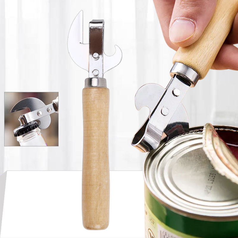 Manual Can Opener Multifunctio - مراجعة Kitchen Gadgets Jar Openers وسعره