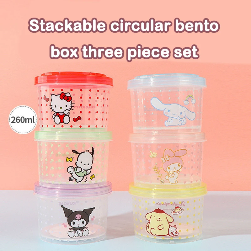Kitty Bento Box Set 3 Pieces C - مراجعة Kitchen Gadgets Gift وسعره