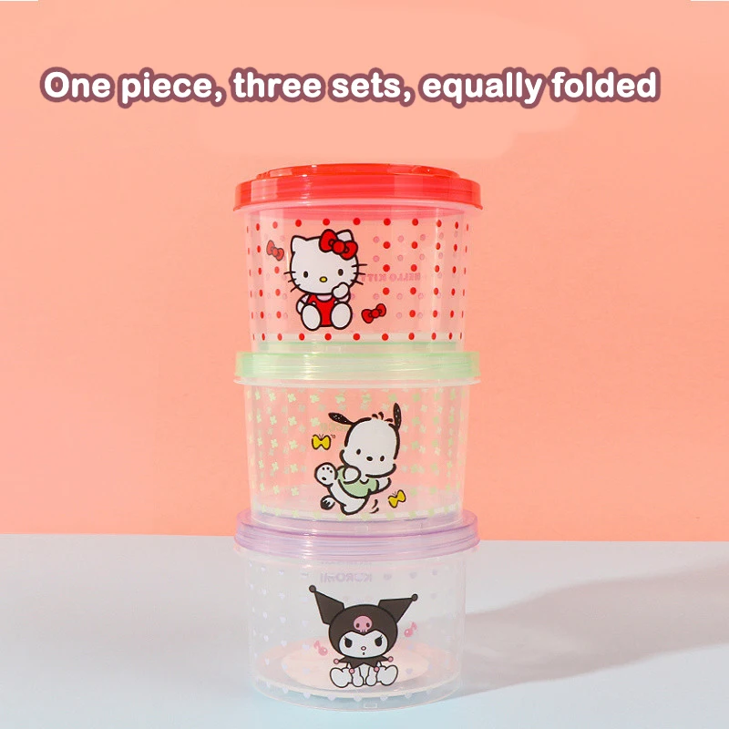 Kitty Bento Box Set 3 Pieces C - مراجعة Kitchen Gadgets Gift وسعره